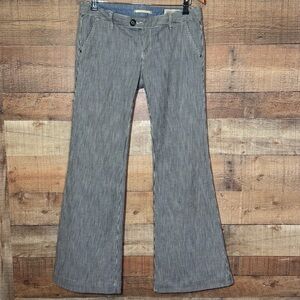 Vintage Y2K Gap Limited Edition Striped Flared Pants Low Rise sz 6 EUC